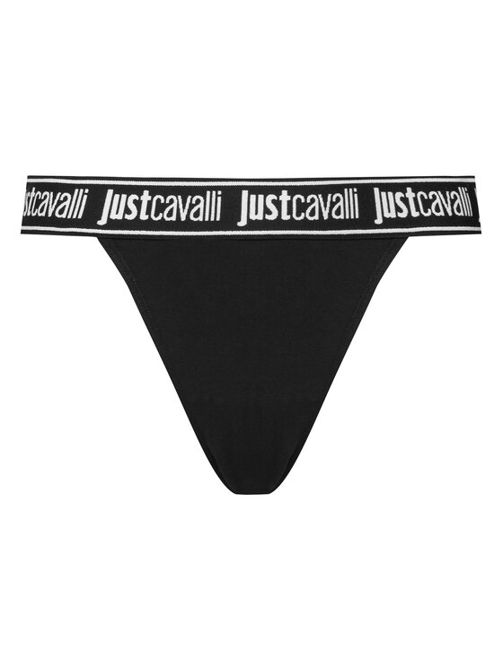 Just Cavalli Just Cavalli Komplet tangic﻿ 81PAJU01 CJUT2 Črna