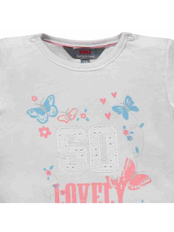 Kanz Kanz T-Shirt 1832113-1000 Biały Basic Fit