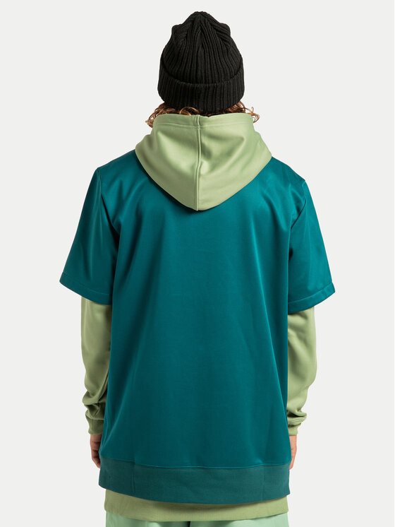 DC Shoes DC Shoes Суитшърт Dryden ADYFT03440 Зелен Regular Fit