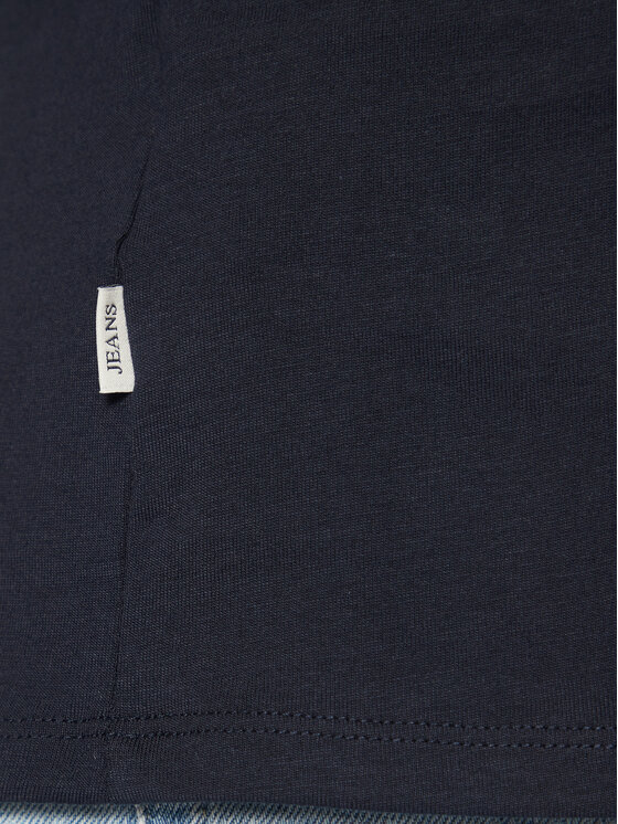 Guess Jeans Guess Jeans T-shirt M5RI80 K8HM0 Tamnoplava Slim Fit