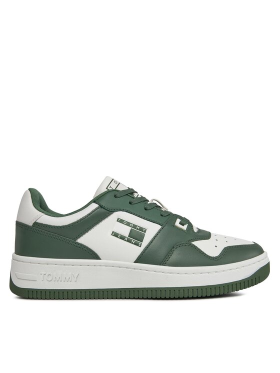 Sneakers Tommy Jeans Basket Premium EM0EM01216 Verde