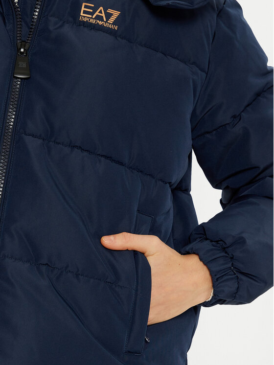 EA7 Emporio Armani EA7 Emporio Armani Žieminė striukė 6DTB09 TN8AZ 0562 Tamsiai mėlyna Regular Fit