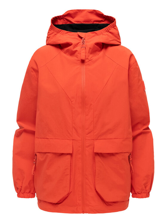 Navahoo Navahoo Kurtka przejściowa Donnerwetter Pomarańczowy Regular Fit