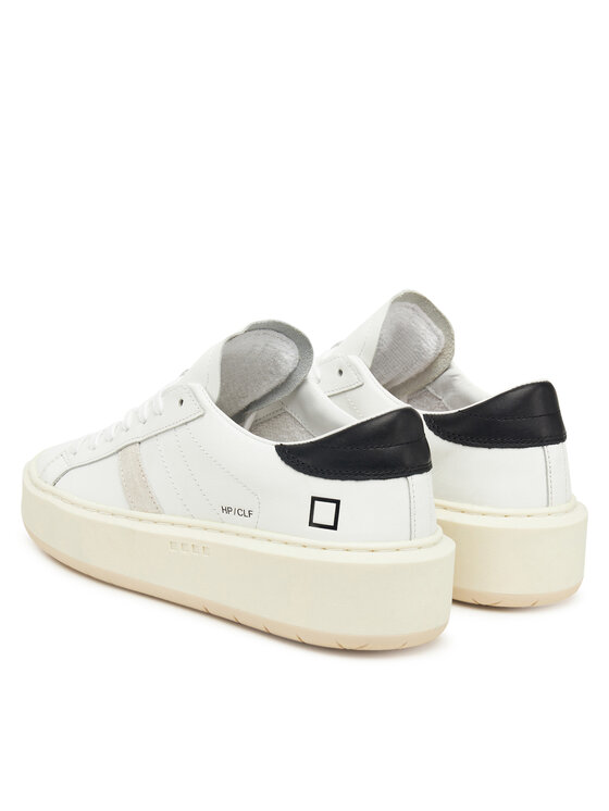 D.A.T.E. D.A.T.E. Sneakersy Hill Low Platform Calf W431-HP-CA Biały