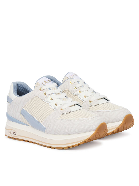 Liu Jo Liu Jo Sneakersy Maxi Wonder 91 BA6011 TX518 Sivá