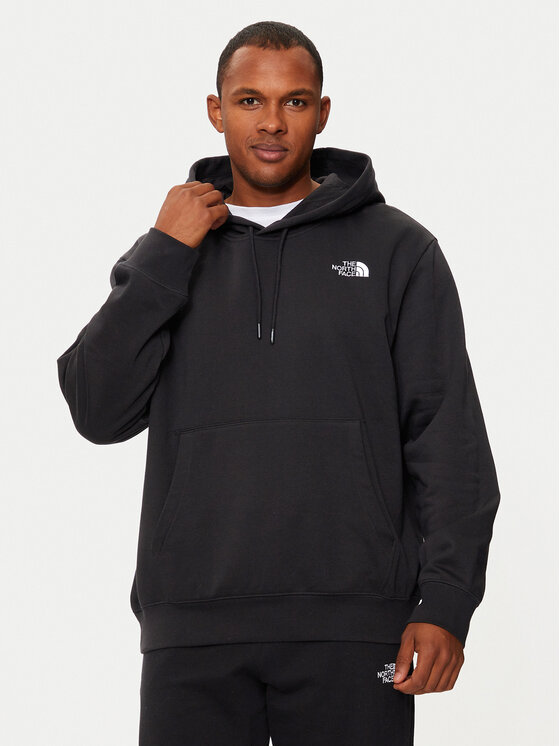 The North Face The North Face Felpa Essential NF0A89ES Nero Regular Fit