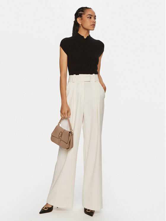 TWINSET TWINSET Bluza 242TP3110 Črna Slim Fit