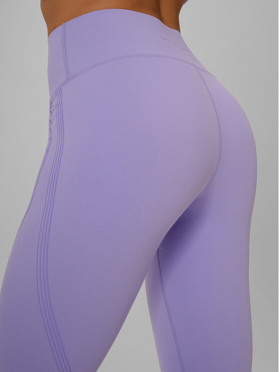 4F 4F Legginsy ACTIVE BY NATURE Fioletowy jasny Slim Fit