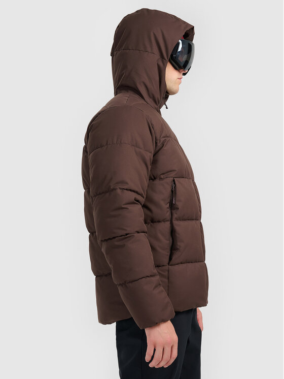 4F 4F Kurtka narciarska SKIWEAR Brązowy ciemny Regular Fit