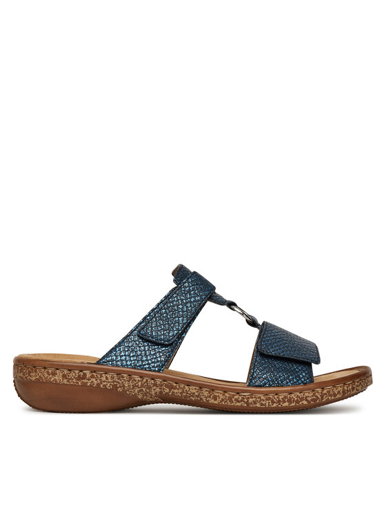Rieker Rieker Şlapi 628P9-14 Bleumarin