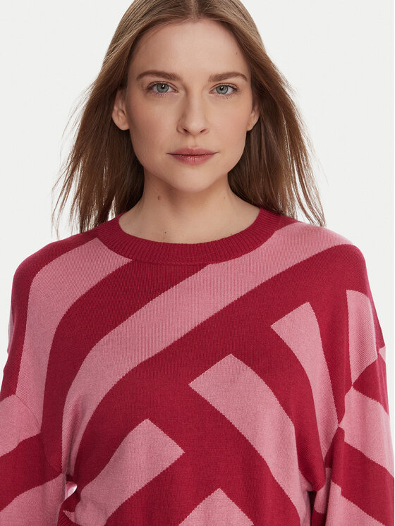 United Colors Of Benetton United Colors Of Benetton Sveter 1081E10EJ Ružová Regular Fit