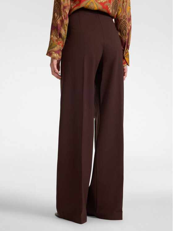 Elena Mirò Elena Mirò Spodnie materiałowe P800P000575N058 Brązowy Slim Fit