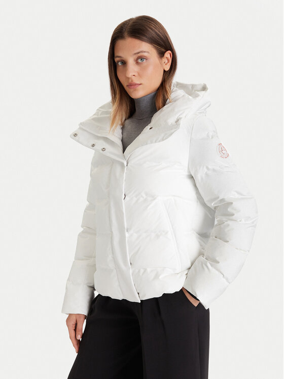 Save The Duck Save The Duck Zimska jakna P32533W LEAF21 Bela Regular Fit