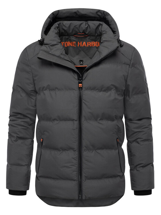 Stone Harbour Stone Harbour Kurtka zimowa Gavriloo Szary Regular Fit