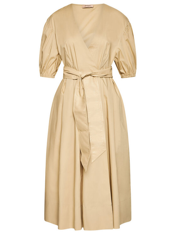 TWINSET TWINSET Ежедневна рокля 211TT2490 Кафяв Regular Fit