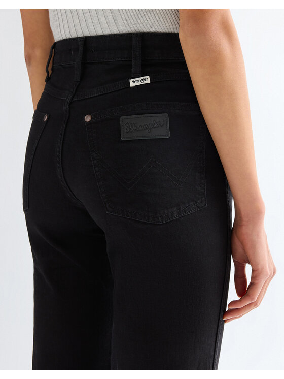 Wrangler Wrangler Jeansy STRAIGHT Czarny Straight Leg