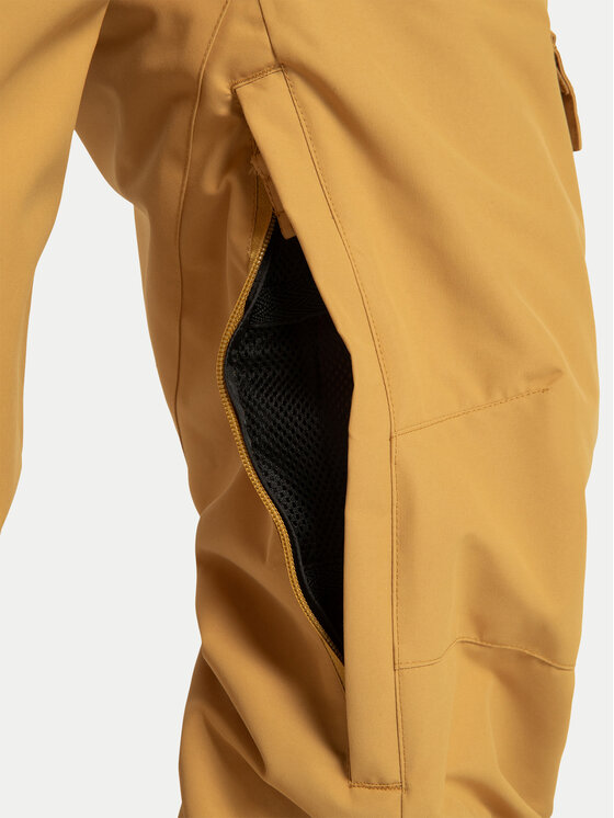 DC Shoes DC Shoes Spodnie snowboardowe Nonchalant ADJTP03023 Żółty Regular Fit
