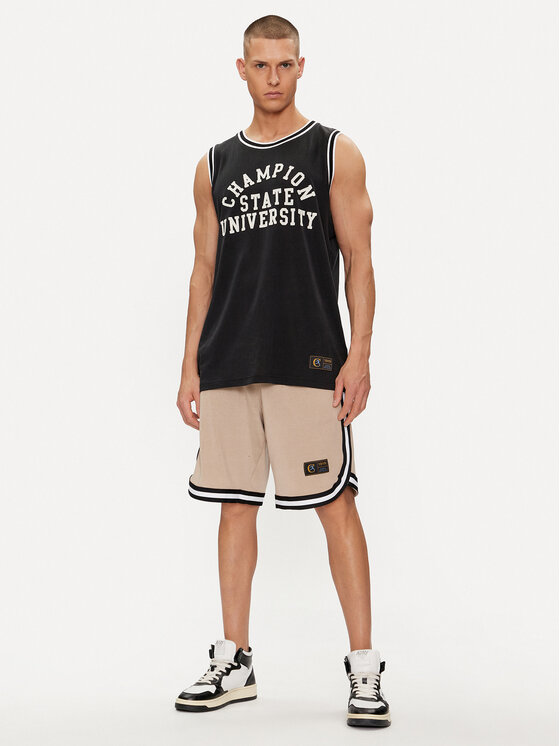 Champion Champion Tank top marškinėliai 220009 Juoda Custom Fit