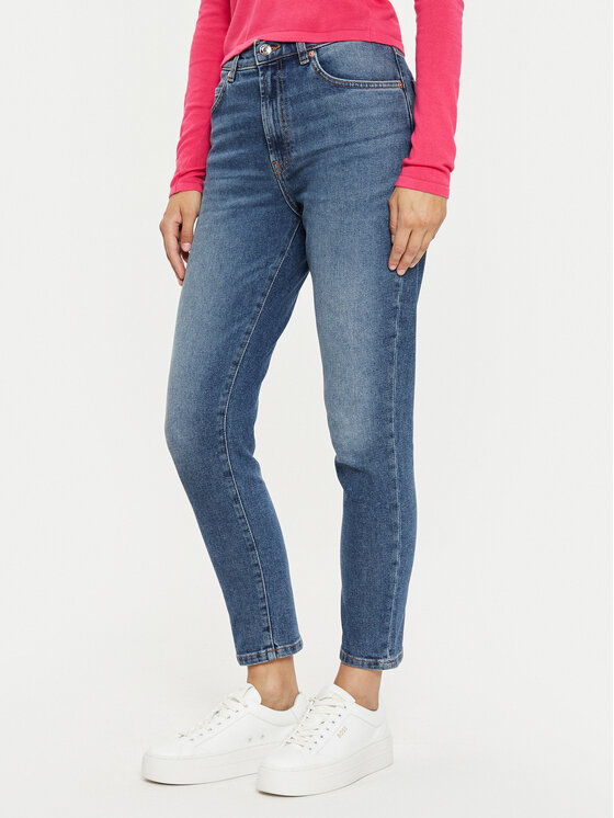 HUGO Hugo Džinsai 50519543 Mėlyna Slim Fit