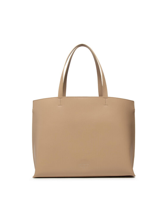 PINKO Pinko Rankinė Everyday 1 Shopping 20221 PLTT 1P22KQ.Y7TH Smėlio