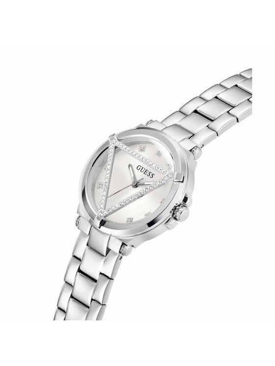 Guess Guess Hodinky GW0674L1 Strieborná