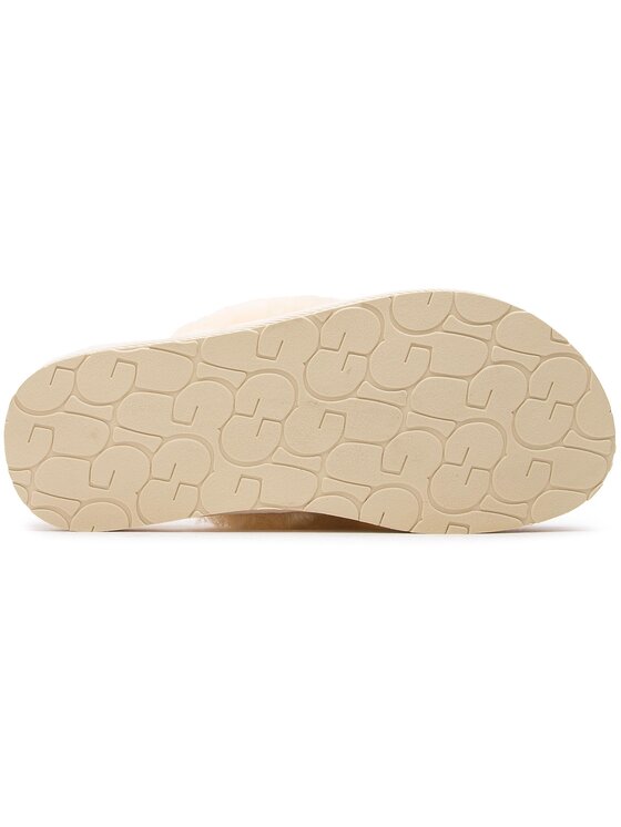 Ugg Ugg Hausschuhe W Fluff Flip Flop III 1100250 Gelb