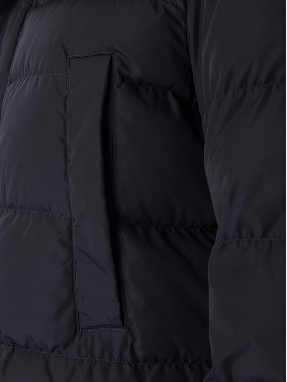 Geox Geox Zimska jakna Leitan M5628B T3266 F1624 Tamnoplava Regular Fit