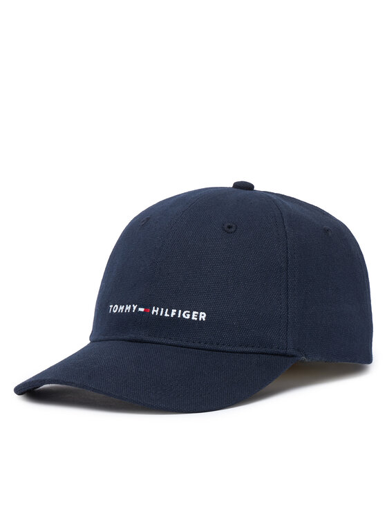 Tommy Hilfiger Șapcă Th Foundation Soft AM0AM14511 Bleumarin
