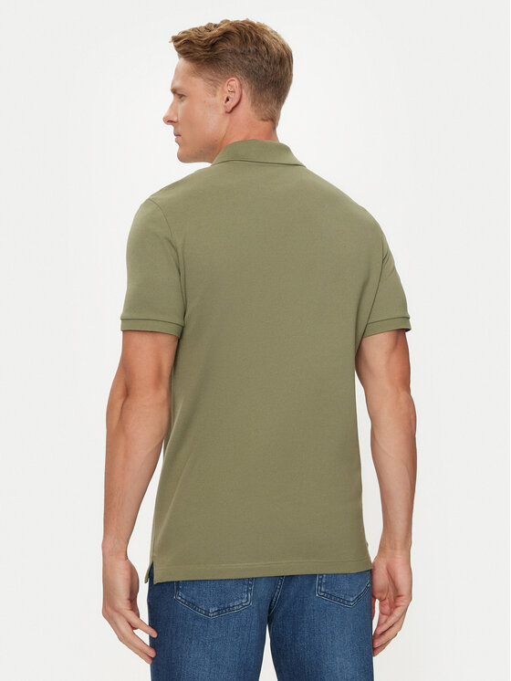 Lacoste Lacoste Polo särk PH4012 Khakivärviline Slim Fit