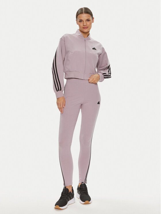 adidas adidas Jopa Future Icons 3-Stripes IS3652 Vijolična Loose Fit