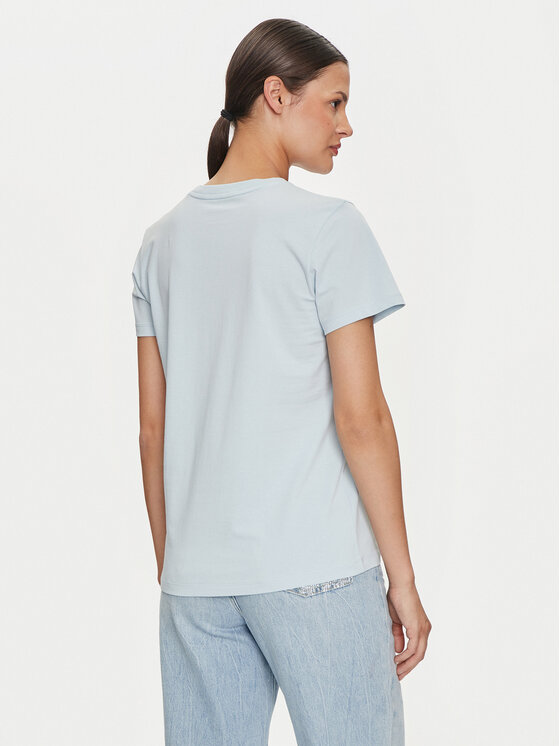 Guess Jeans Guess Jeans T-Shirt 165657 Blau Classic Fit
