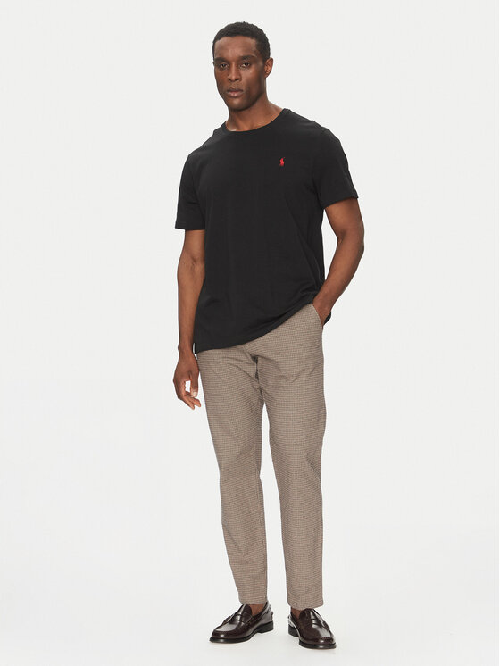 Polo Ralph Lauren T-Shirt Bsr 710680785 Czarny Custom Slim