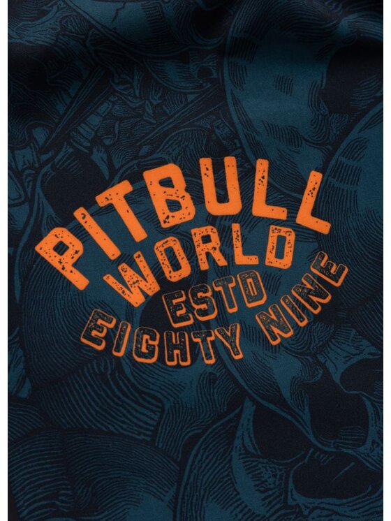 PITBULL PITBULL Szorty sportowe GUARDIAN ANGEL Czarny Regular Fit