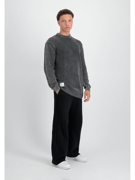 Alpha Industries Alpha Industries Svetr AI.138402-03-3XL Černá Regular Fit