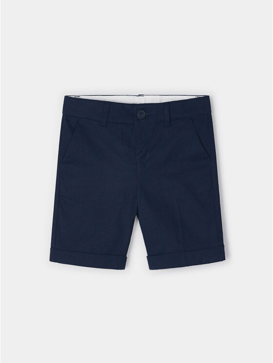 Mayoral Mayoral Шорти от плат 3267 Тъмносин Regular Fit