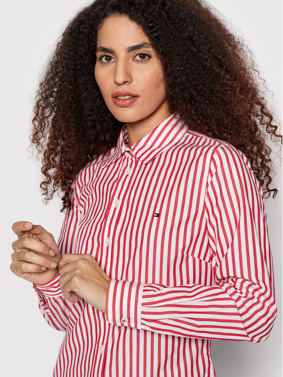 Tommy Hilfiger 00s Checked Hemd Rot M 823