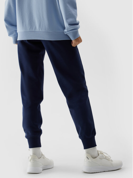 4F 4F Joggery 4FWSS24TTROF606-31S Granatowy Regular Fit