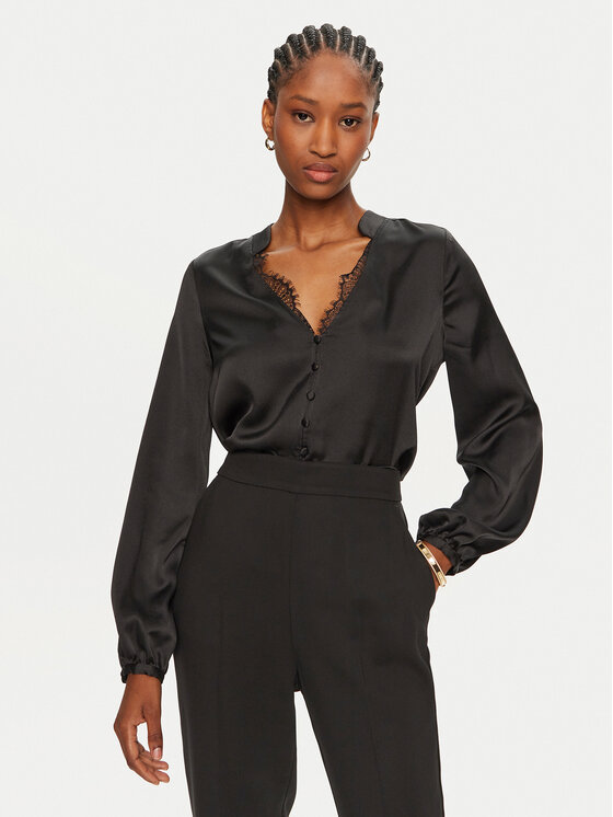 Marciano Guess Marciano Guess Majica Patrice 4BGH23 9855Z Crna Regular Fit