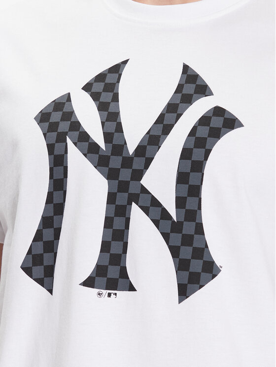 T-shirt 47 Brand MLB New York Yankees Imprint Echo 580798 biały