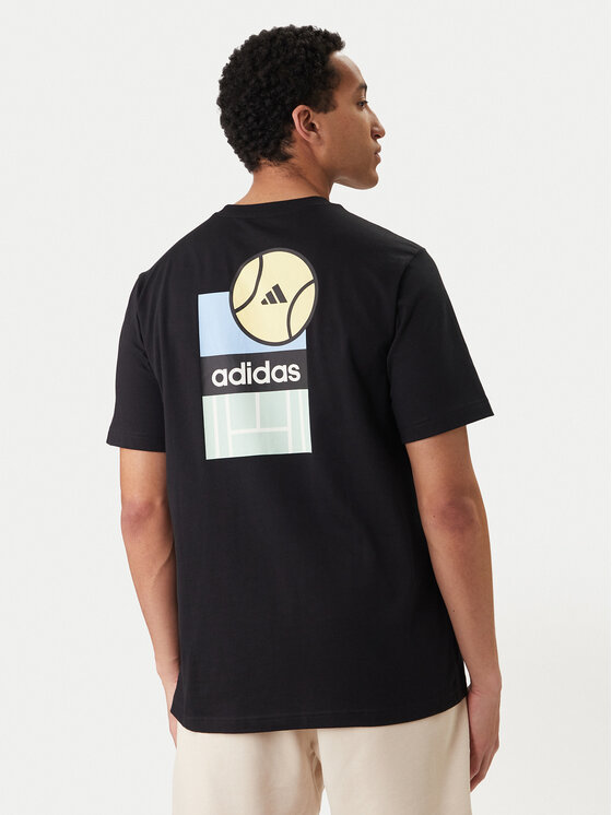 adidas adidas Tricou Memories Of Sport Poster Graphic KB2506 Negru Regular Fit