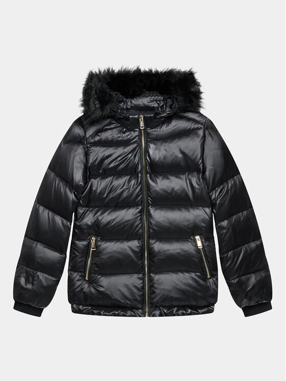 Guess Guess Winterjacke J3BL12 WB080 Schwarz Regular Fit