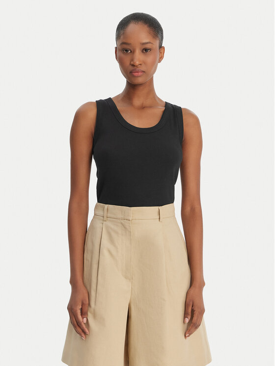 Weekend Max Mara Weekend Max Mara Marškinėliai Multic 2615941012 Juoda Regular Fit