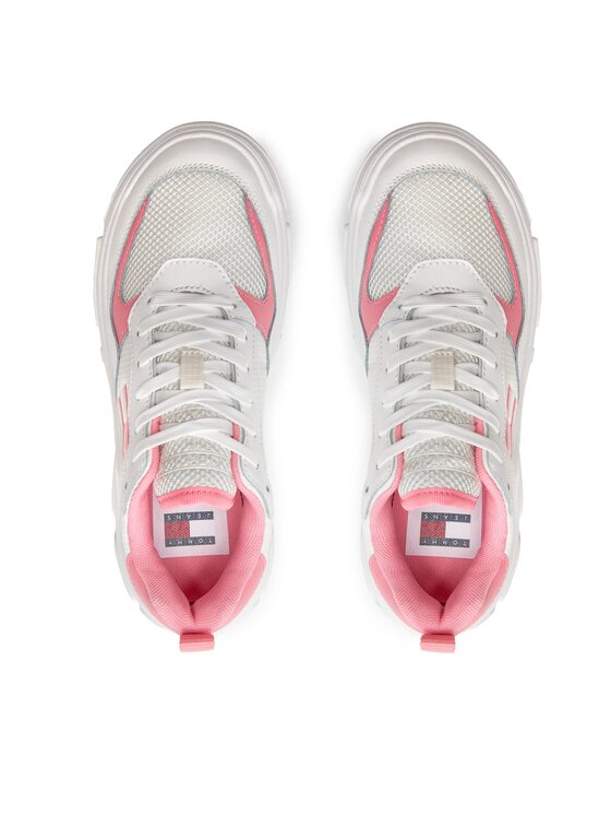 Tommy Jeans Tommy Jeans Sneakersy Tjw Lightweight Hybrid Runner EN0EN02566 Różowy