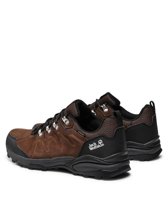 Jack Wolfskin Jack Wolfskin Trekking čevlji Refugio Texapore Low M 4049851 Rjava
