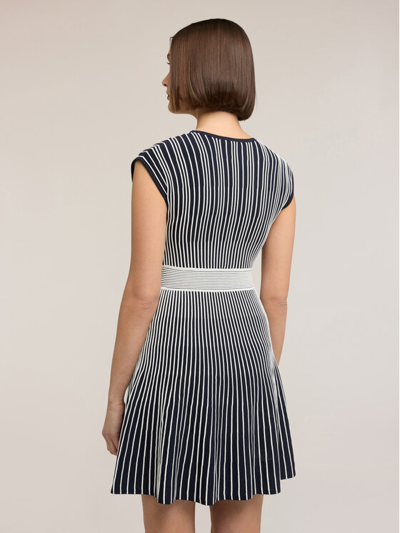 Motivi Motivi Abito da cocktail 7631W001545N0Z4 Blu Flared Fit