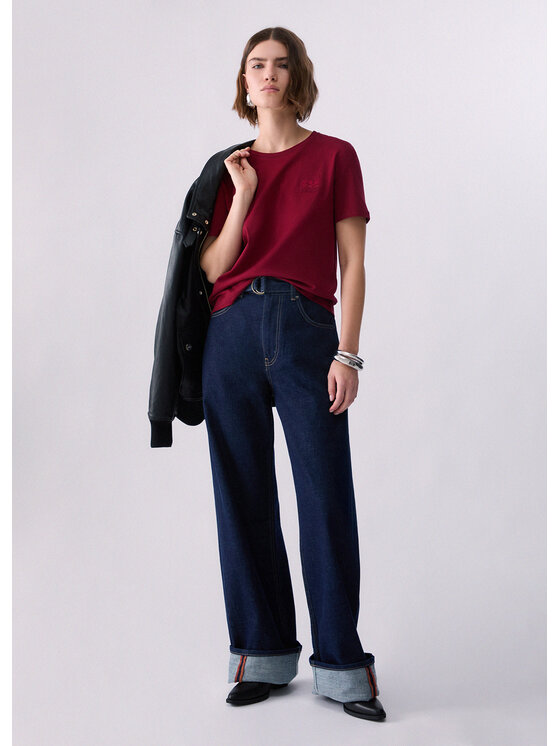 Liu Jo Liu Jo Jeans UF6161D485477000 Azzurro chiaro Loose Fit