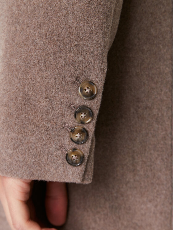 Herskind Herskind Wollmantel Wanda 4908816 Beige Regular Fit