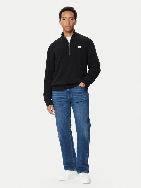 Calvin Klein Jeans Calvin Klein Jeans Sweter LV04RH327G Czarny Regular Fit