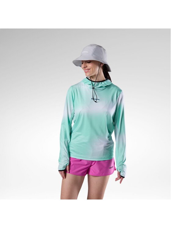 Rossignol Rossignol Bluza techniczna W Westweg Sun Hoodie Zielony jasny Regular Fit