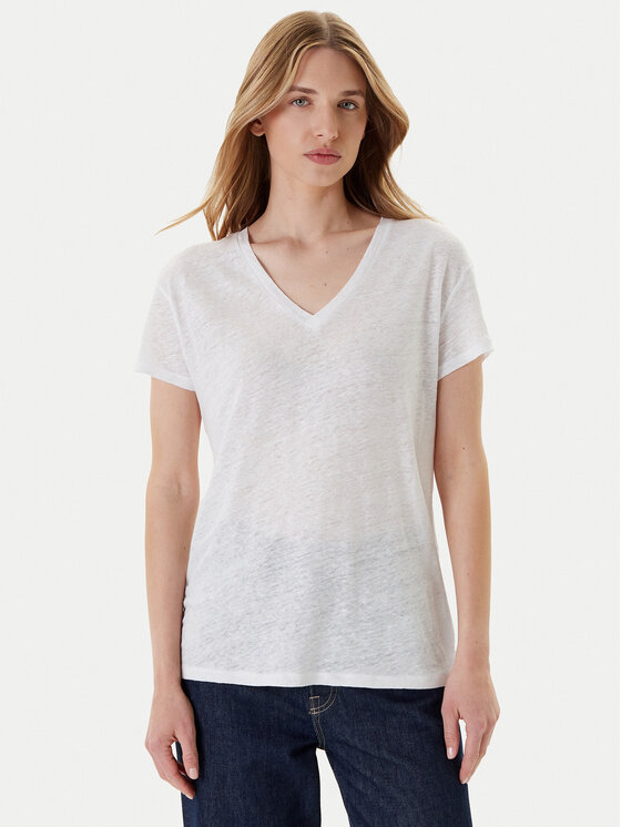 United Colors Of Benetton United Colors Of Benetton T-Shirt 37UJD401Q Bílá Regular Fit